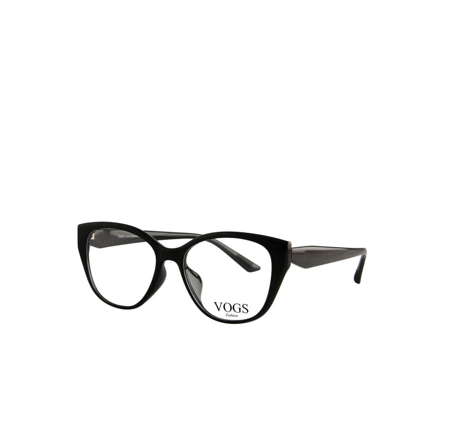 VOGS FASHION 1050 53-17 (FARKLI RENK SEÇENEKLERİ İLE) C01 PARLAK SİYAH
