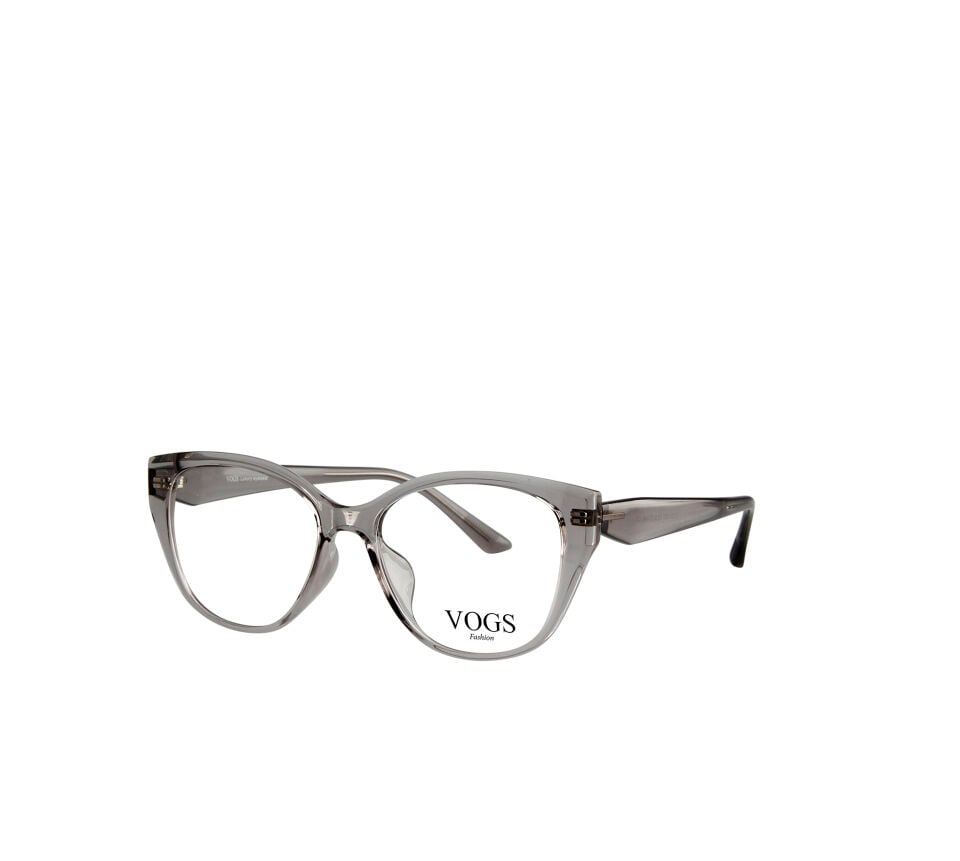 VOGS FASHION 1050 53-17 (FARKLI RENK SEÇENEKLERİ İLE) C05 ŞEFFAF GRİ