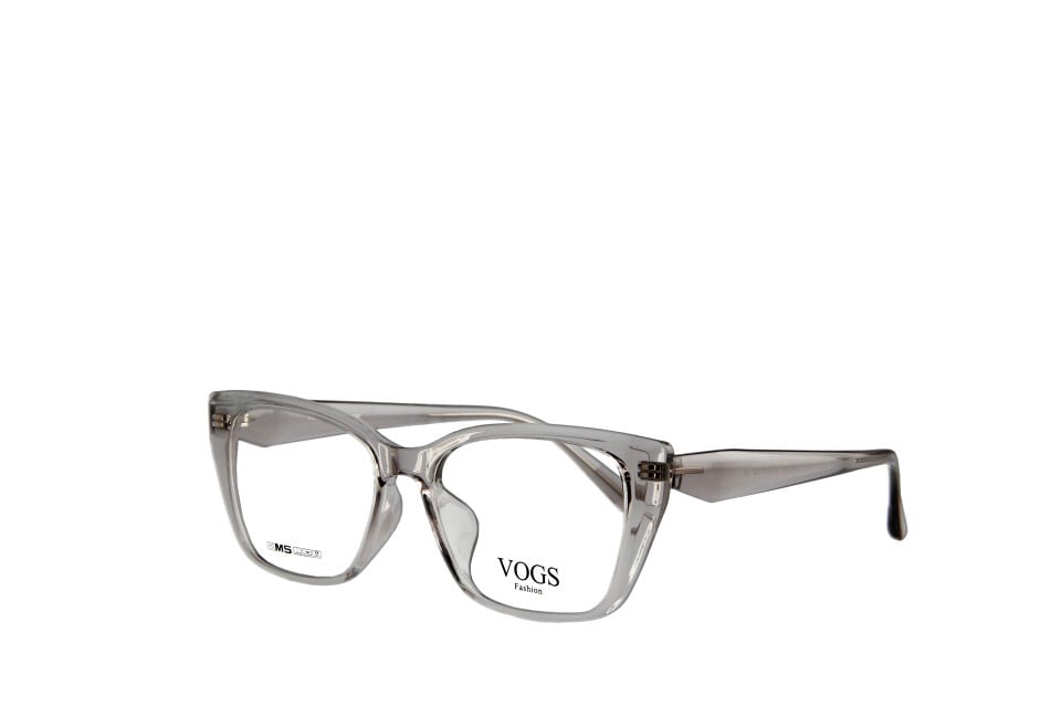 VOGS FASHION 1051 53-17 (FARKLI RENK SEÇENEKLERİ İLE) C05 ŞEFFAF GRİ