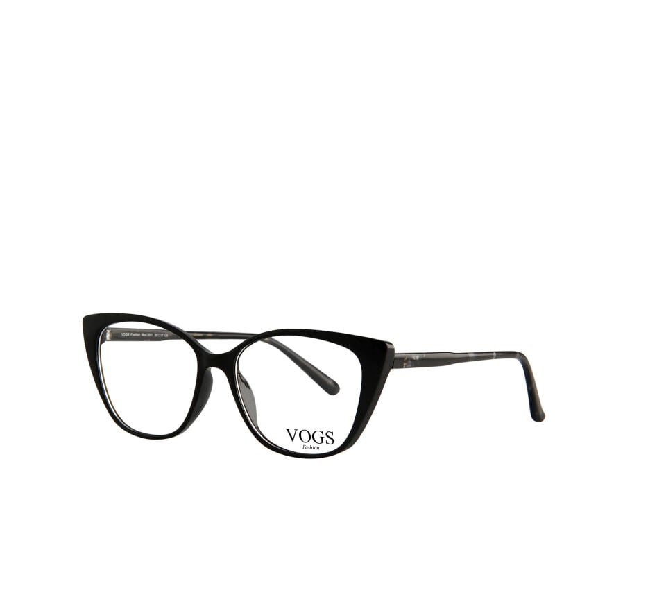 VOGS FASHION 3011 50-17 (FARKLI RENK SEÇENEKLERİ İLE) C01 PARLAK SİYAH