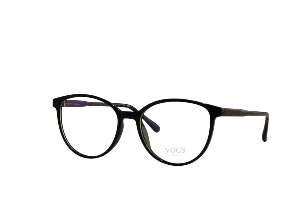 VOGS FASHION 3010 51-18 (FARKLI RENK SEÇENEKLERİ İLE) C01 PARLAK SİYAH