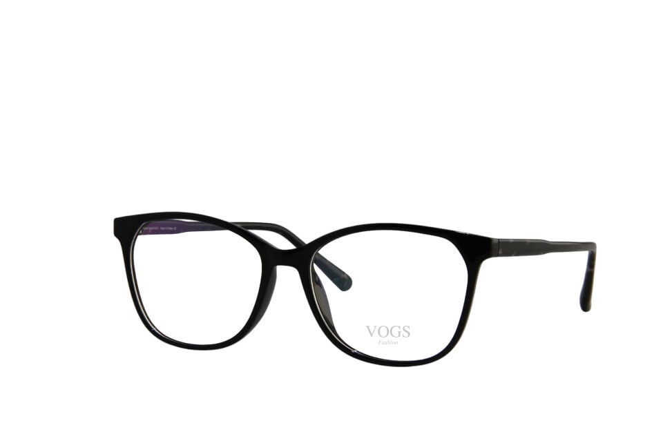 VOGS FASHION 3009 51-18 (FARKLI RENK SEÇENEKLERİ İLE) C01 PARLAK SİYAH