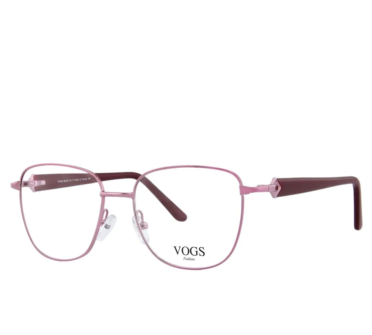 VOGS FASHION 2032 55-17 (FARKLI RENK SEÇENEKLERİ İLE) C11 GÜL KURUSU