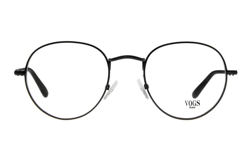 VOGS RETRO 626 48-18 (FARKLI RENK SEÇENEKLERİ İLE) C04 SİYAH