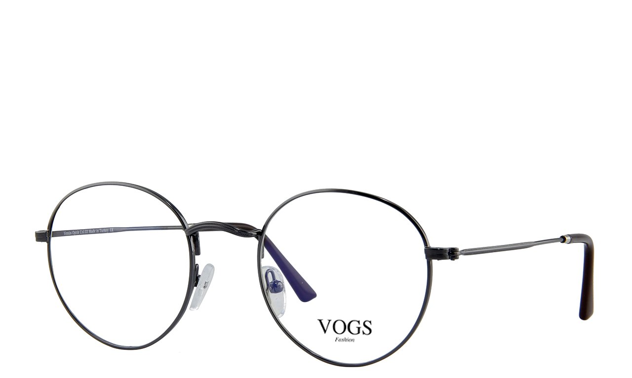 VOGS RETRO 50-20 (FARKLI RENK SEÇENEKLERİ İLE) 50 Ekartman - C03 GUNMETAL