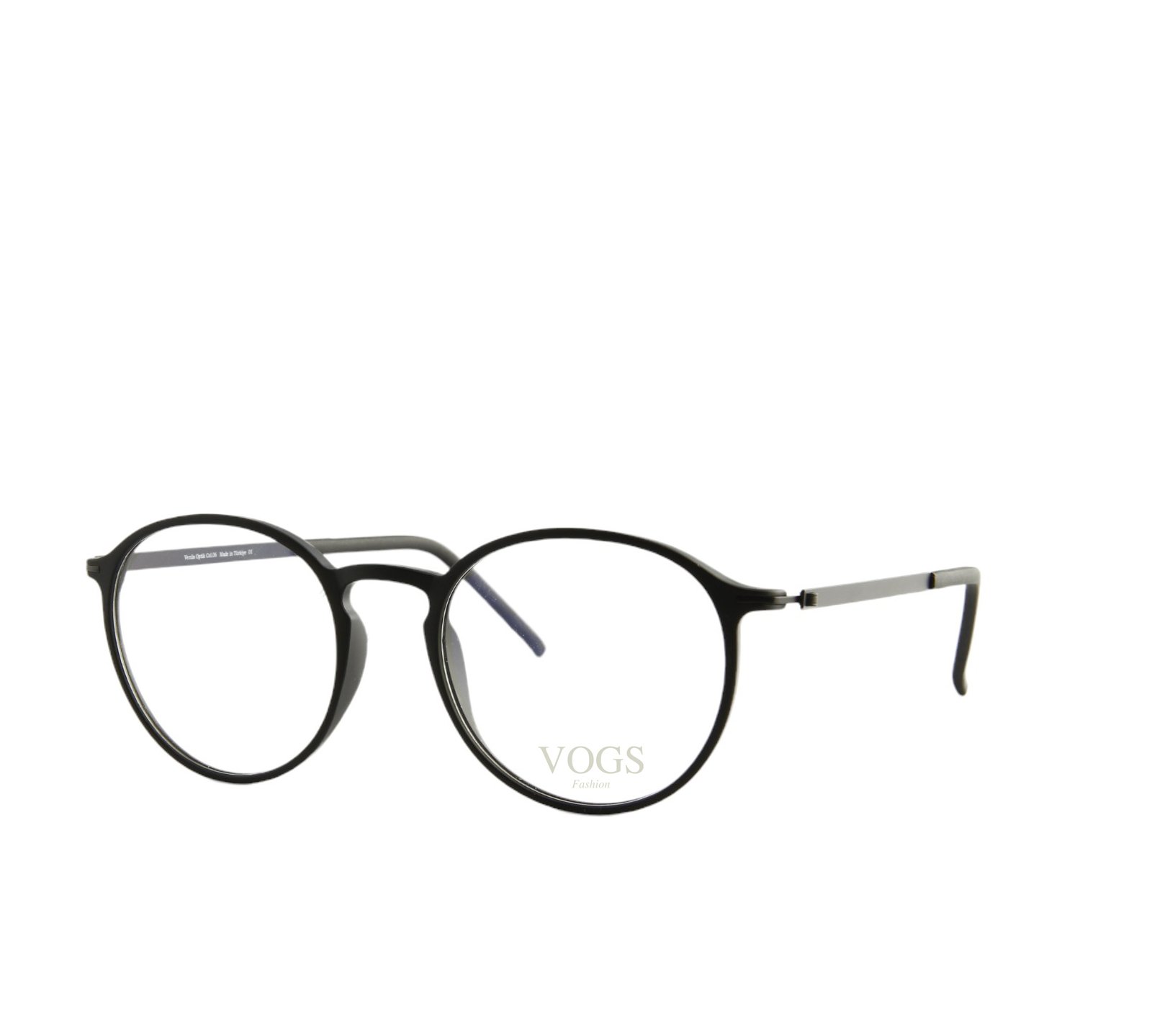 VOGS FASHION 3002 50-16 (FARKLI RENK SEÇENEKLERİ İLE) C06 MAT SİYAH (SİYAH SAPLI)