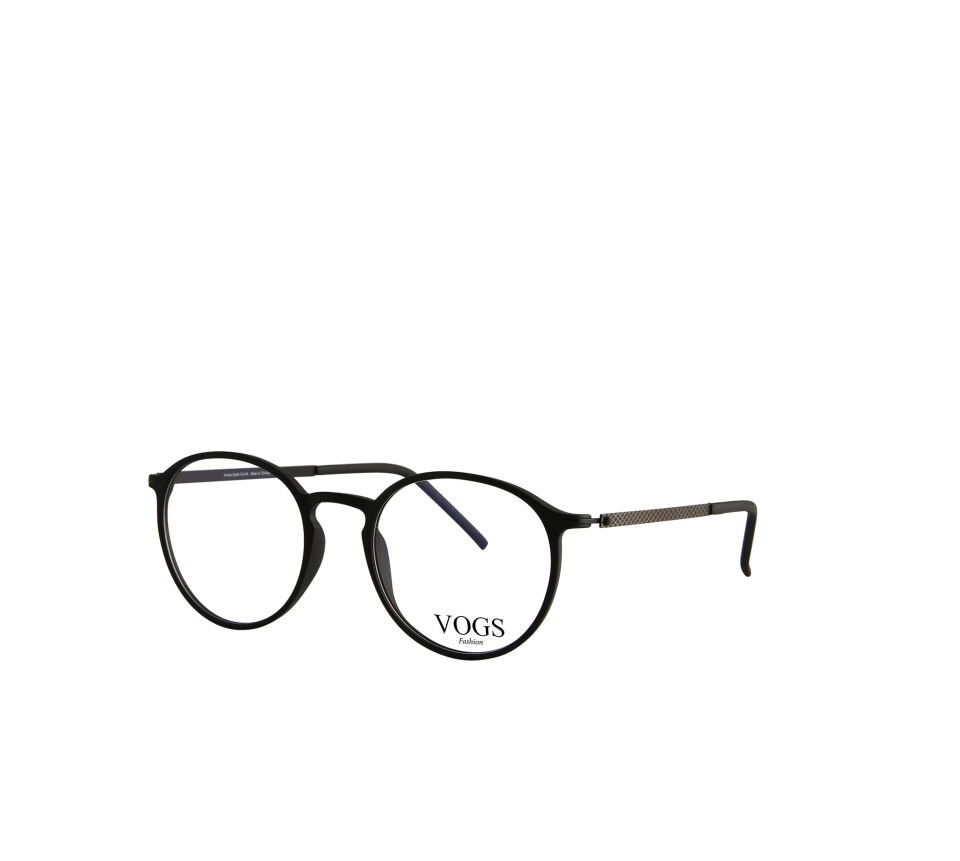 VOGS FASHION (DESENLİ) 3002 50-16 (FARKLI RENK SEÇENEKLERİ İLE) C06 MAT SİYAH (SİYAH SAPLI)