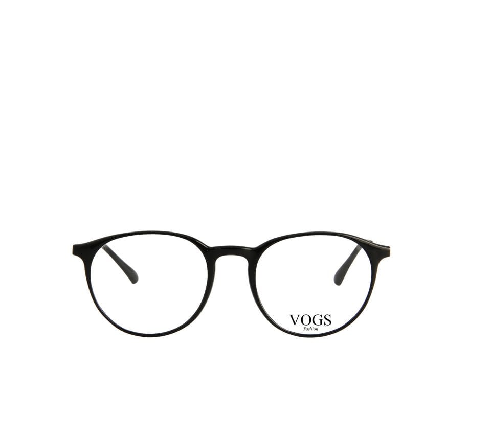 VOGS FASHION 3007 49-20 (FARKLI RENK SEÇENEKLERİ İLE) C04 PARLAK SİYAH