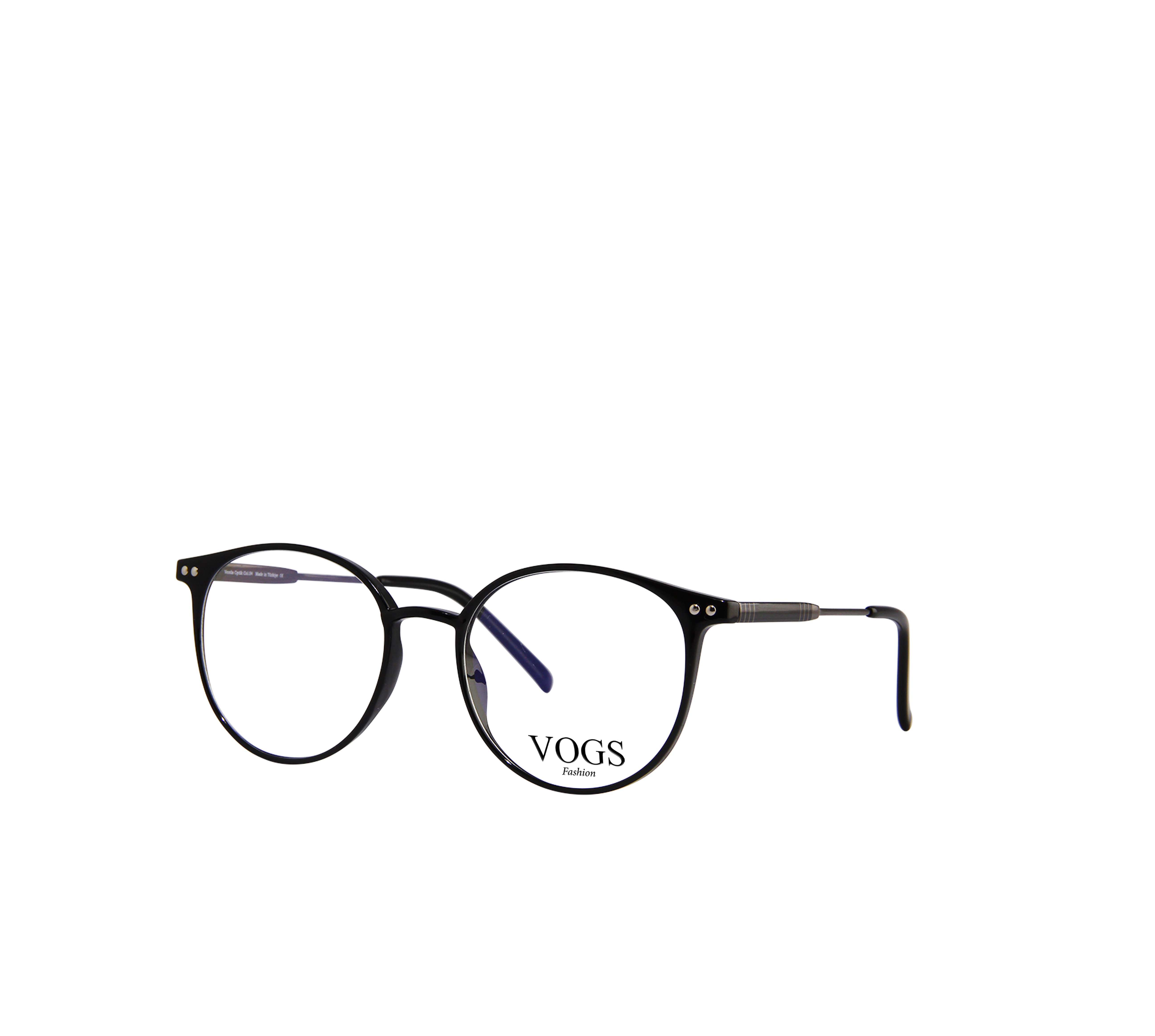 VOGS FASHION 3008 49-16 (FARKLI RENK SEÇENEKLERİ İLE) C04 PARLAK SİYAH